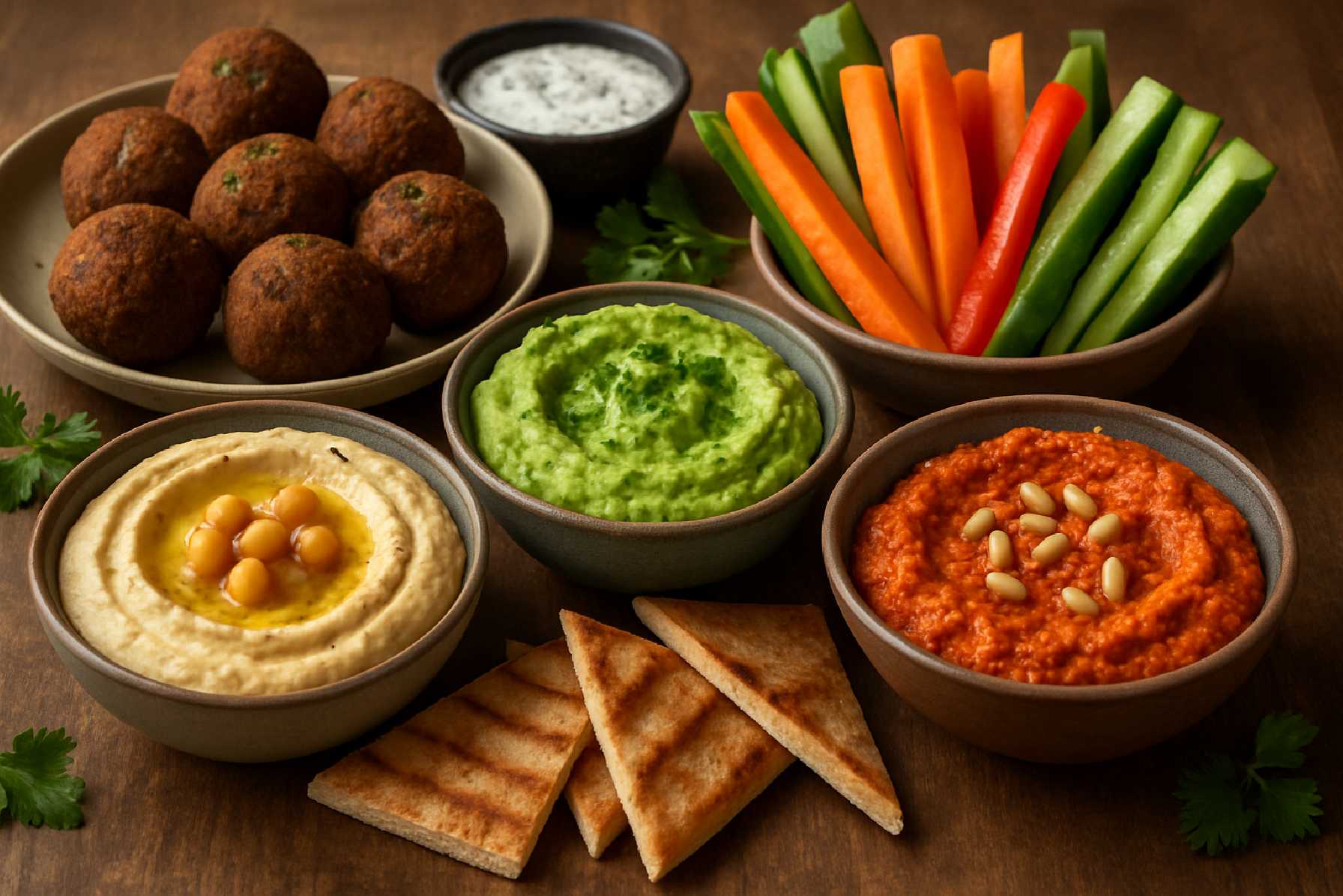 מנות ראשונות וממרחים טבעוניים: חגיגה של טעמים וערכים תזונתיים